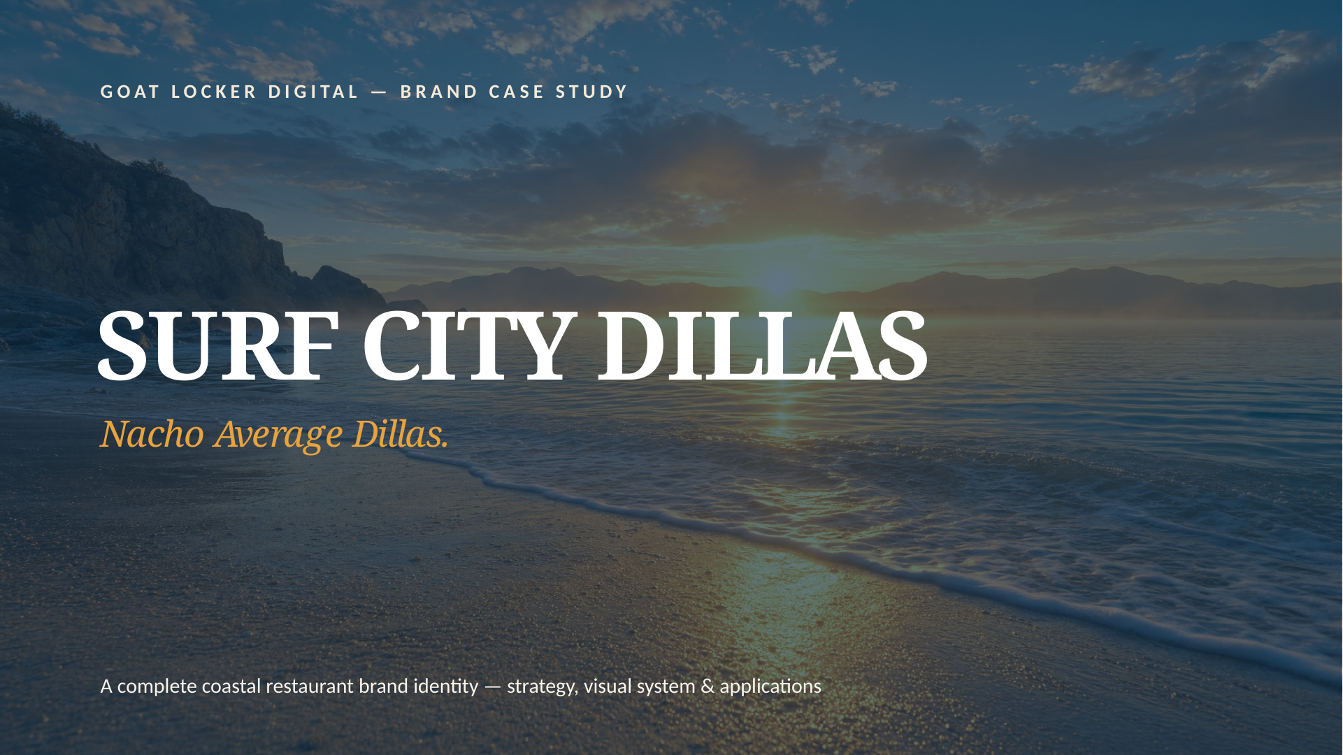 Surf City Dillas presentation slide 1