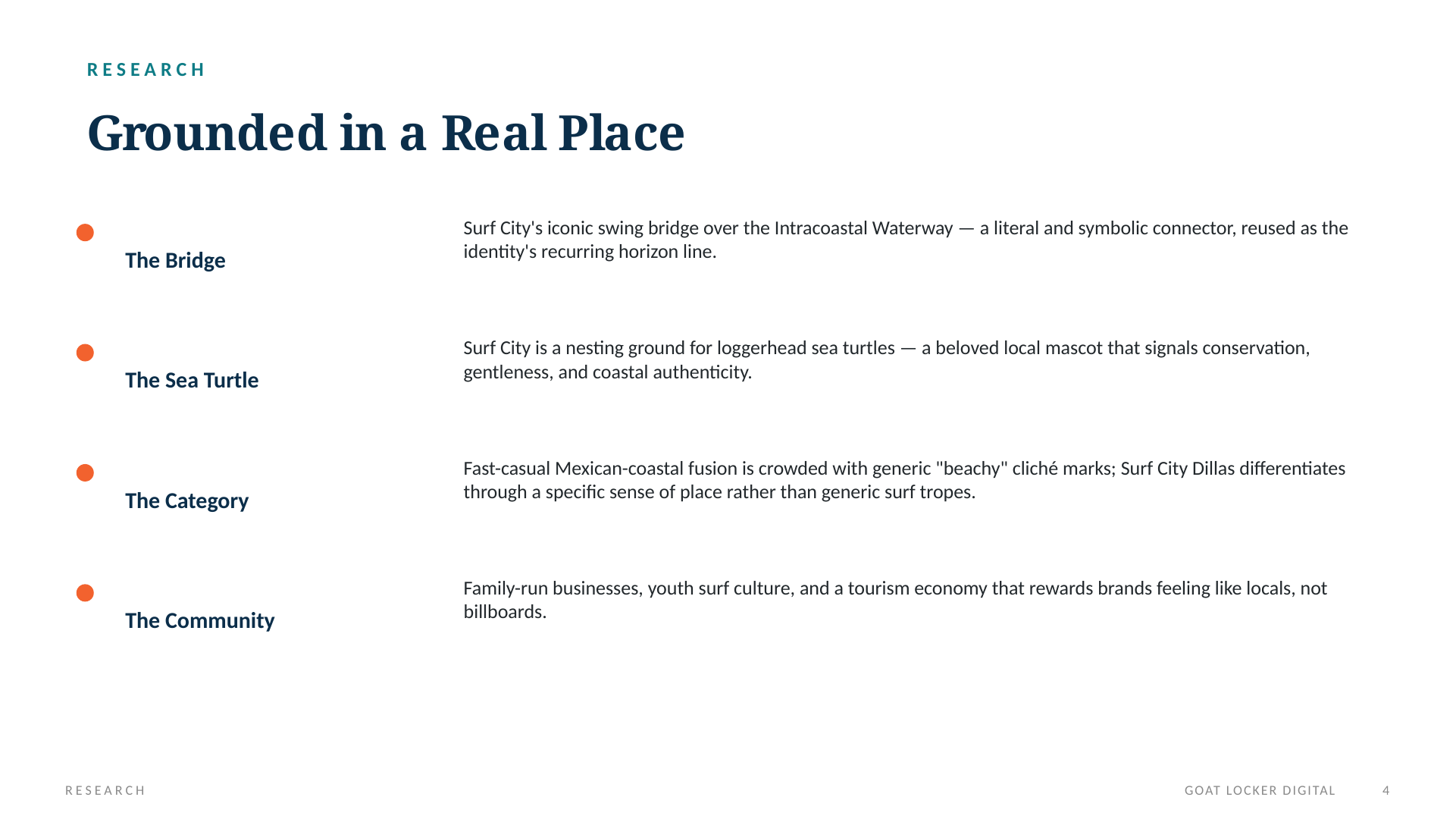 Surf City Dillas presentation slide 5